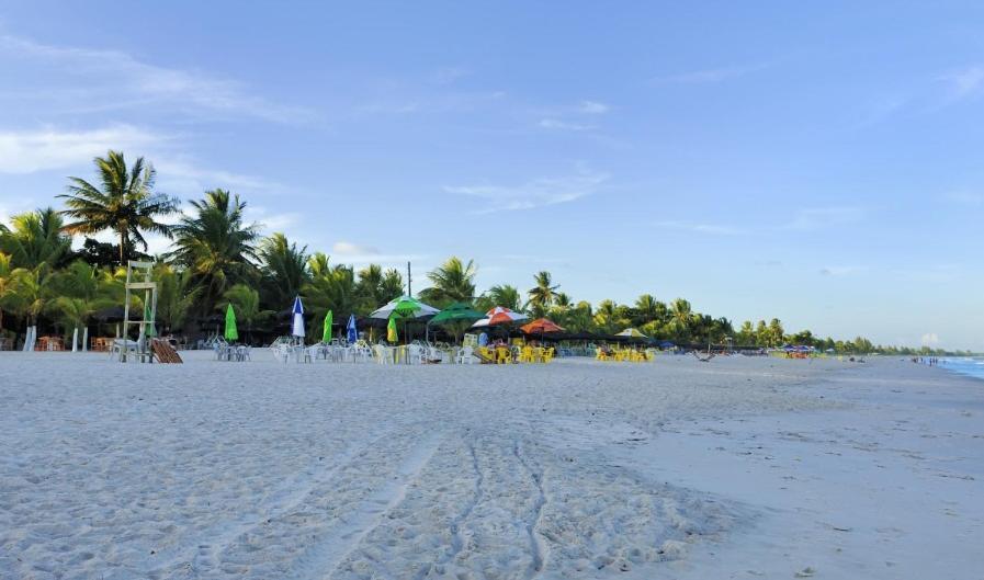 Chales Suites Pe Na Areia Guaibim Exteriér fotografie