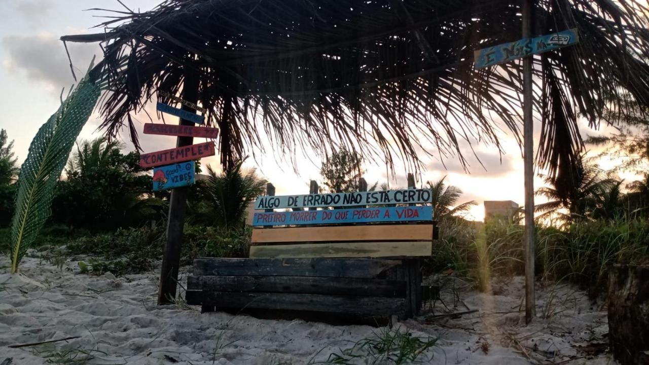 Chales Suites Pe Na Areia Guaibim Exteriér fotografie
