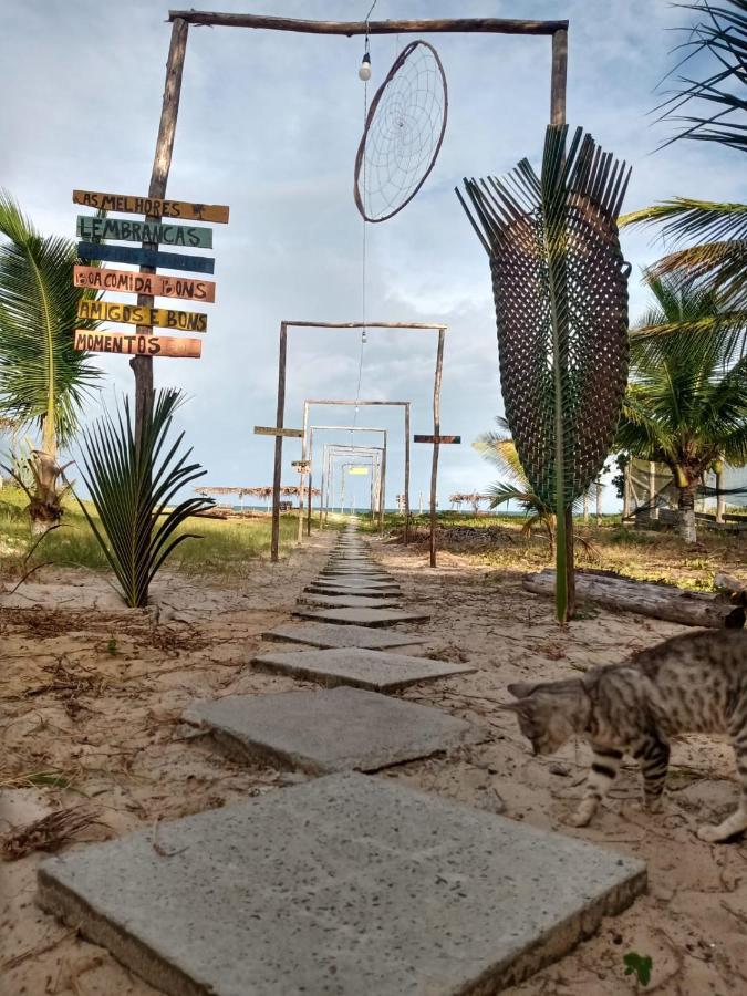 Chales Suites Pe Na Areia Guaibim Exteriér fotografie