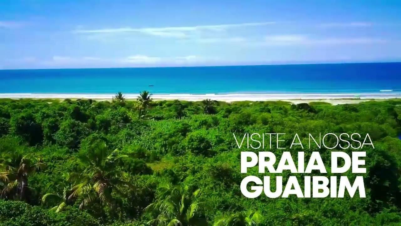 Chales Suites Pe Na Areia Guaibim Exteriér fotografie